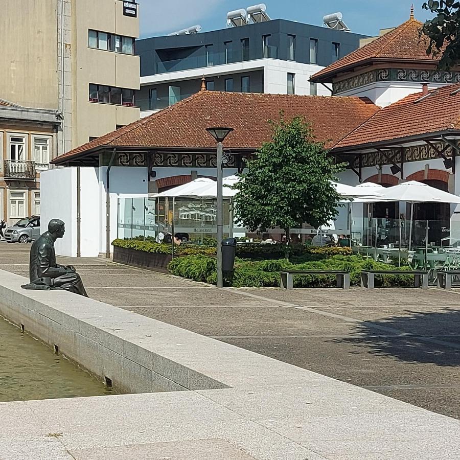 Museuflat Lägenhet Póvoa de Varzim Exteriör bild